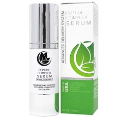 Microderm 펩타이드 컴플렉스 세럼 어드벤스드 딜리버리 안티 에이징 링클 세럼 30 ml, none, 30ml