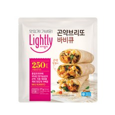 청정원 라이틀리 곤약브리또 바비큐 375g(3입), 상세페이지 참조