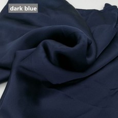 삼베원단 실크 직물 뽕나무 단색 여러 가지 빛깔의 폭 114cm 무지 염색, dark blue