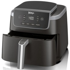 Ninja AF141 Air Fryer Pro 4-in-1 with 5 QT Capacity Fry t Reheat Dehydrate Crisp Technology 400