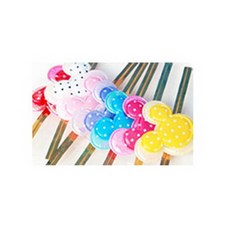 초코좋아 초콜릿만들기재료 모음, 096) 리본류 - 땡땡마우스 7개, 1개