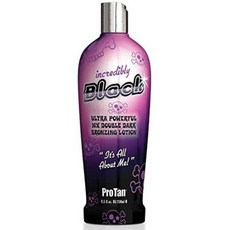 Pro tan PT-00-1088 Pro Tan Incredibly Black Double Dark Bronzing Lotion 8.5 Ounce, One Color_One Size, One Color_One Size, 상세 설명 참조0