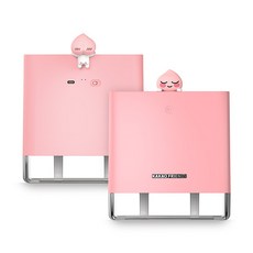 카카오프렌즈 어피치 듀얼 무선 LED 무드등 미니가습기 1200ml 대용량 초음파 사무실 usb 간편세척 통세척가습기