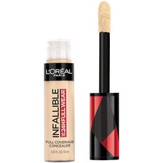  LOréal Paris 메이크업 Infallible Full Wear 방수 매트 컨실러 캐슈, 0.33 Fl Oz (Pack of 1), 아이보리, 아이보리 