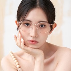룩스토어 베이직 동글이 하금테 안경