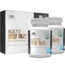 동결건조 로얄제리 정 캐나다 100% 식약처 HACCP 인증, 60정, 2개 120정, 2개