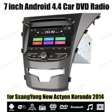 [해외] ANDROID4.4 자동차 DVD 쿼드 코어 라디오 SSANGYONG ACTYON, 상세내용표시