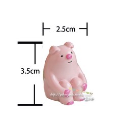 해외직구 왜식 판다 토끼 인기를 끌고 밀어 초봄 Decole 레진 피규어 장식품 개구리가 차량용. 5건, 분돈