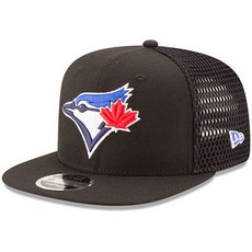 [미국정품] 422284 스냅백 캡모자 MLB [토론토 블루제이스] 뉴에라 Mesh Fresh 9FIFTY Adjustable Hat - Black
