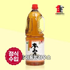 혼미린 1.8L 가주 맛술 만능 요리술 미향 미림 잡내제거 요리주 조미식초 밑간 업소용소스 연육제, 1개