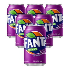 환타 포도 355ml 6입, 6개