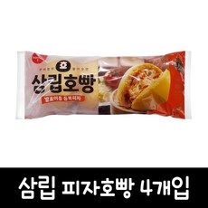 삼립 피자호빵 4개입, 1봉, 360g