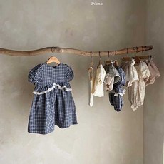 앤셜리 앤 드레스 아기 유아 원피스 셔링퍼프원피스 여름아동복