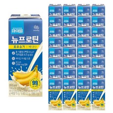 뉴프로틴 바나나 190mlx32팩 마이밀 마시는 단백질 음료, 32개, 190ml, 32개