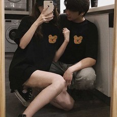 남여공용 베니베어 곰돌이 프린팅 티셔츠(7color)
