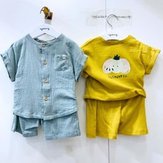 아가방여름상하복