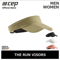 CEP THE RUN VISOR 캡 모자 선 바이저 조깅 러닝, olive, 1개