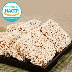 웰굿 [HACCP]웰굿 강릉전통한과 바삭하고 고소한 통밥한과 600g(벌크), 1, 600g