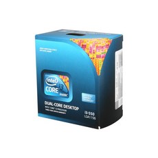 BX80616I3550 Intel Core i3-550 - i3 Clarkdale 듀얼 코어 3.2GHz LGA 1156 73W HD 그래픽 데스크톱 프로세서 - i38100