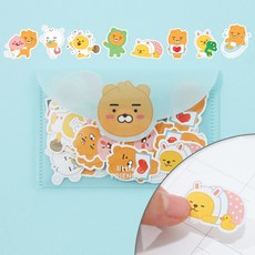 카카오프렌즈 리틀 조각 스티커, 라이언