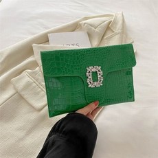여성클러치백 큐빅 버클 여름 크로커다일 핸드백 어나더2