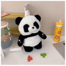 애아리컨 판다 인형 백팩 귀여운 아기 판다 가방