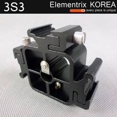 엘리멘트릭스 촬영용 반사우산홀더 엄브렐러 어댑터 플래시바운스슈 3S3, 1개