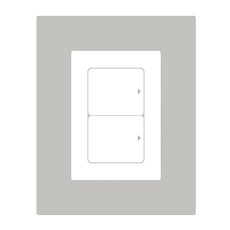 유니크시트 붙였다떼었다되는 만능점착 스위치커버6p 스티커, 스위트실버