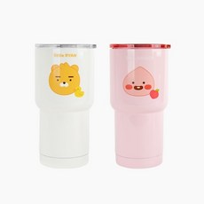 리틀프렌즈 스텐 텀블러, 5개, 리틀어피치, 600ml