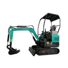 건설 공사 현장 Machiney 1.7 톤 미니 굴삭기 소형 포크레인
