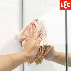 [LEC] 욕실 물기제거 극세사 손걸레 청소 타올 10P [S00735], 단품, 단품