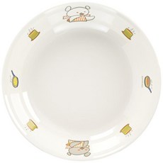 마루케이 코구마짱 14cm 둥근 깊이 접시 D52KO, 1개, 상품명참조