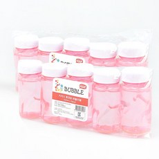 키저스 휴대용버블액 KC인증완료 핑크통(60ml*10개), 핑크통(10개)