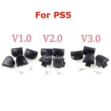 PS5수리 호환 용수철 교체 포함 트리거 L1 R1 L2 PS5 V1 V2 V3 완전한 LR 단추 수리 10 세트, 4) mix