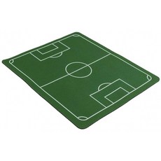 쥐 매트 축구장 약 23 x 20cm., 단일옵션