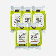 [5개세트] 에티펫 치아 깨끗 티슈 30매, 5개