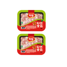 하림 친환경 무항생제 자연실록 정육(냉장) 350g 2팩