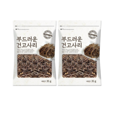 국산 부드러운 건고사리, 2개, 35g