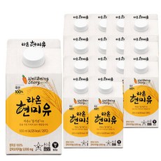 라온 현미유, 500ml, 15개