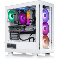 Thermaltake LCGS Quartz i460T R4 게이밍 데스크톱 Intel Core™ i513400F ToughRam DDR4 3600Mhz 16GB RGB 메모리 NV - 인텔i513400f