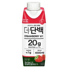 더단백 빙그레 건강tft 드링크 딸기, 250ml, 54개