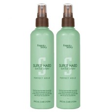 포레스트스토리 슈퍼하드 워터스프레이 252ml 2개 헤어스프레이