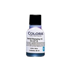 [해피트리] 콜로리스 불멸스탬프잉크 청색/50ml *bn11335ea podeh