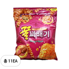 농심 꿀꽈배기, 300g, 11개