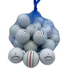 Golf Ball Planet골프볼플래닛 ERC 소프트트리플트랙 중고 골프공 3A/굿, 24 Pack, White - erc소프트