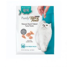 퓨리나 팬시피스트 퓨얼리 프리미엄 내추럴 습식 고양이 간식 30g, 참치, 55개