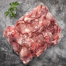 [피밀리우리흑돈] 프리미엄흑돼지 뒷다리 제육용 5kg 업소용 대용량 식당용, 제육용5kg