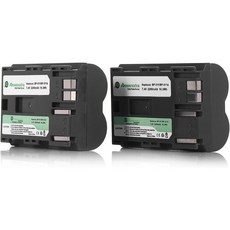 일본직발송 2. Powerextra 2개 세트 캐논 Canon BP -511BP -511A 호환 배터리 Canon EOS 5D 50D 40D 20, 상세 설명 참조0