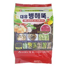 대유 병해뚝 3kg 친환경 병해충 토양 살균제 유기농 살충제 고추 배추 마늘 양파, 1개