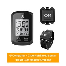 자전거용품 반사경 사이드미러 xoss gg+ gps 자전거 컴퓨터 무선 사이클링 속도계, 콤보 4